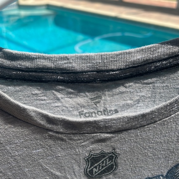 STL Blues Hockey Stanley Cup Champs 2019 Long Sleeve T Shirt sz L Gray EUC - Picture 10 of 15